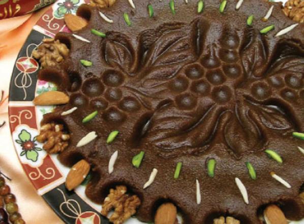 ادویه جات خاص حلوا سیاه محلی