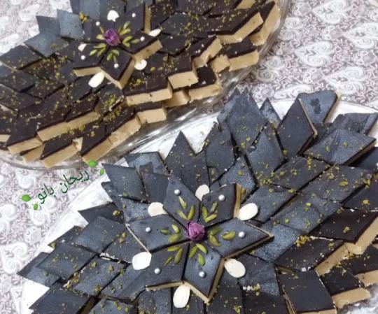 آموزش مرحله به مرحله حلوا سیاه