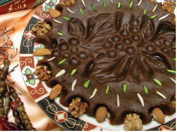 فروشنده حلوا سیاه ساده فله