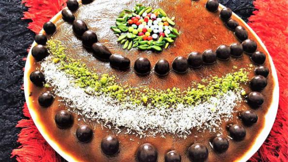 پخش عمده حلوا سیاه پسته ای