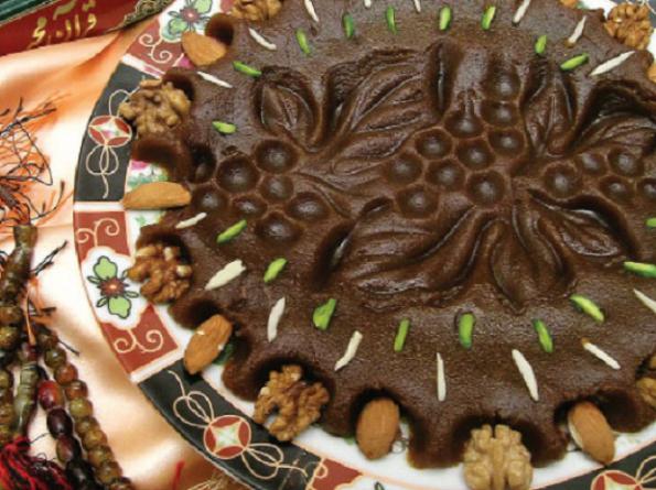 مرکز پخش حلوا سیاه پسته ای